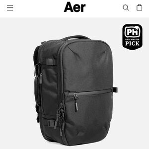 AER Travel Pack 3 Black Backpack
